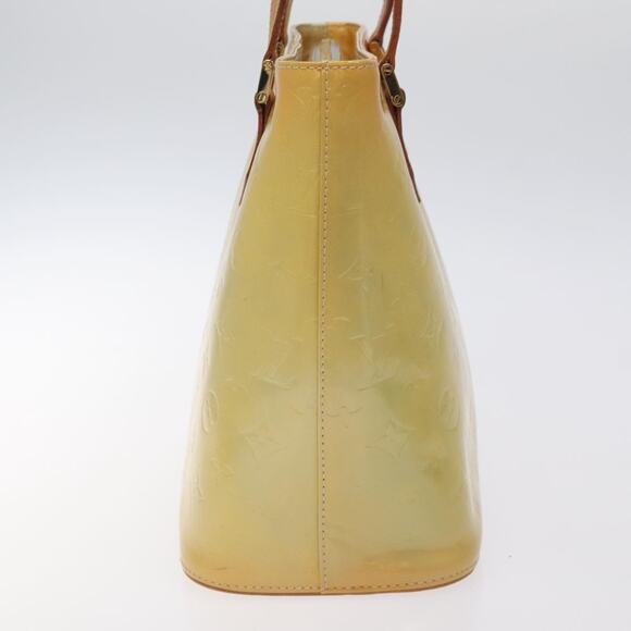 LOUIS VUITTON Monogram Vernis Houston Hand Bag Gris M91053 - Picture 4 of 13